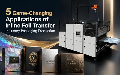 5 Game‑Changing Applications of Inline Foil Transfer in Luxury Packaging Production