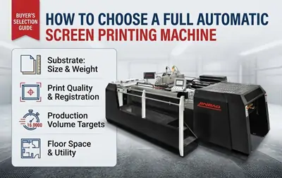 How to Choose a Full Automatic Screen Printing Machine: A Buyer’s Selection Guide